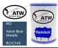 Preview: MG, Astral Blue Metallic, BLVC140: 500ml Lackdose, von ATW Autoteile West.